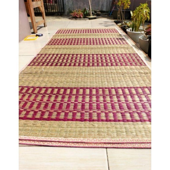 PROMO TERBATAS Tikar lipat pandan mendong pandan anyaman tasik tikar tenun jumbo daun