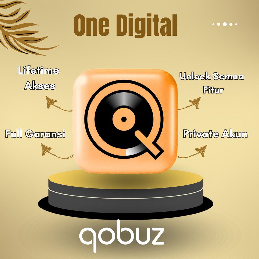 QOBUZ premium privat lifetime full garansi