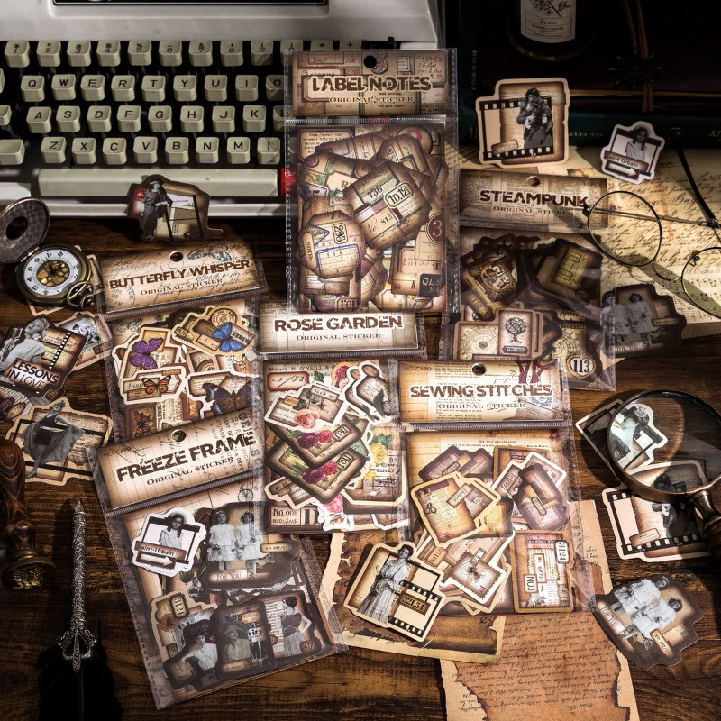 

Journamm.id Mo Mo Tas Stiker Yang Dapat Ditulis Jejak Seri Masa Lalu Stiker Bahan Kolase Dekorasi Buku Panduan Label Retro Seri Masa Lalu