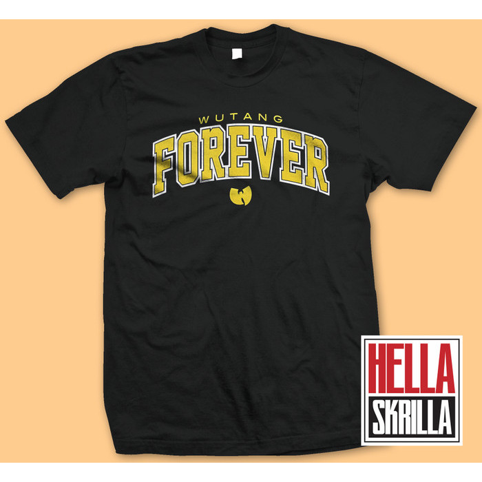 kaos tshirt WU-TANG FOREVER LETTER