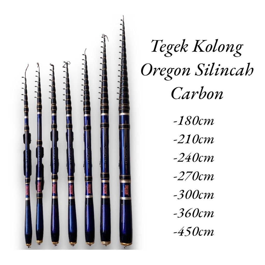 Joran Tegek Carbon Oregon Silincah Kolong AP
