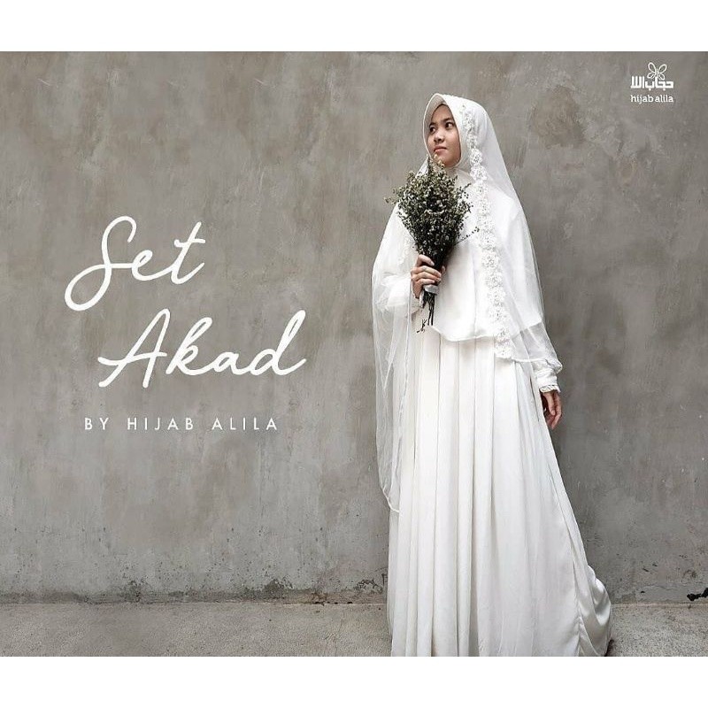 Gamis Shafiyya⁣⁣⁣⁣ By hijab Alila // Gaun Pengantin Syar'i walimahan/ PROMO MURAH BERKUALITAS NYAMAN