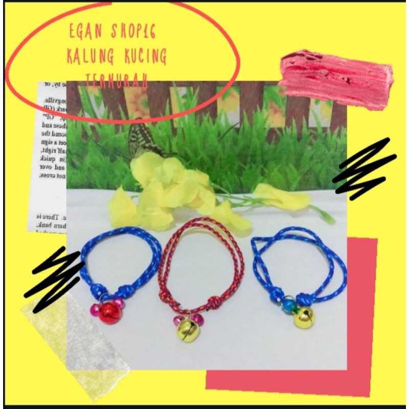 kalung kucing - kalung kucing lonceng besar dan kecil -kalung lonceng - kalung kucing murah