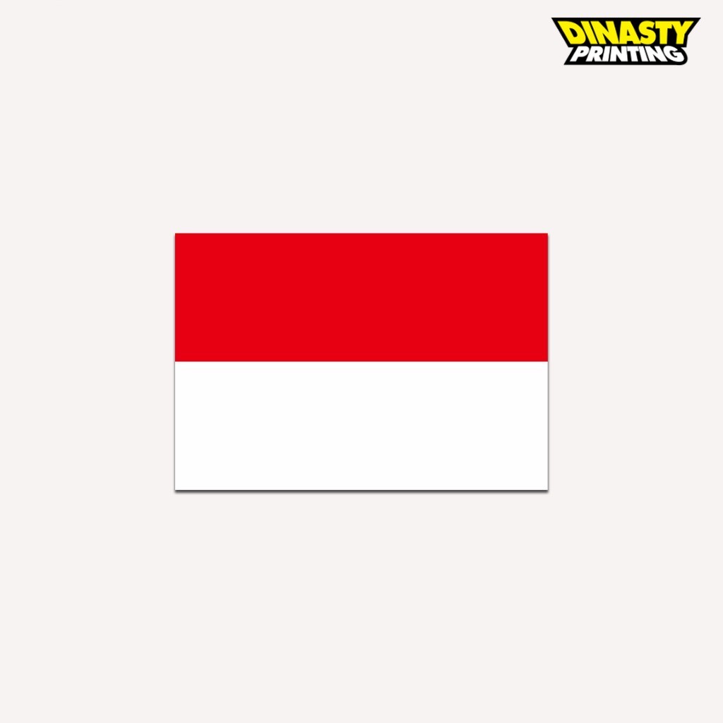 

STICKER PRINT CUT BENDERA INDONESIA MERAH PUTIH