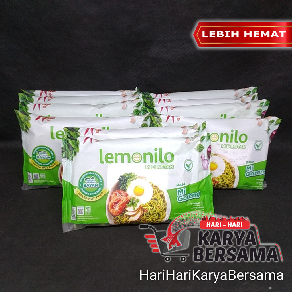 

LEMONILO MI INSTANT MI GORENG PACK ISI 10'S X 65GR