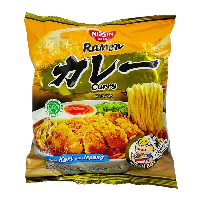 

NISSIN Ramen Kari Ayam Ala Jepang 100g Mi Instan Mie Curry Besar 100 gram