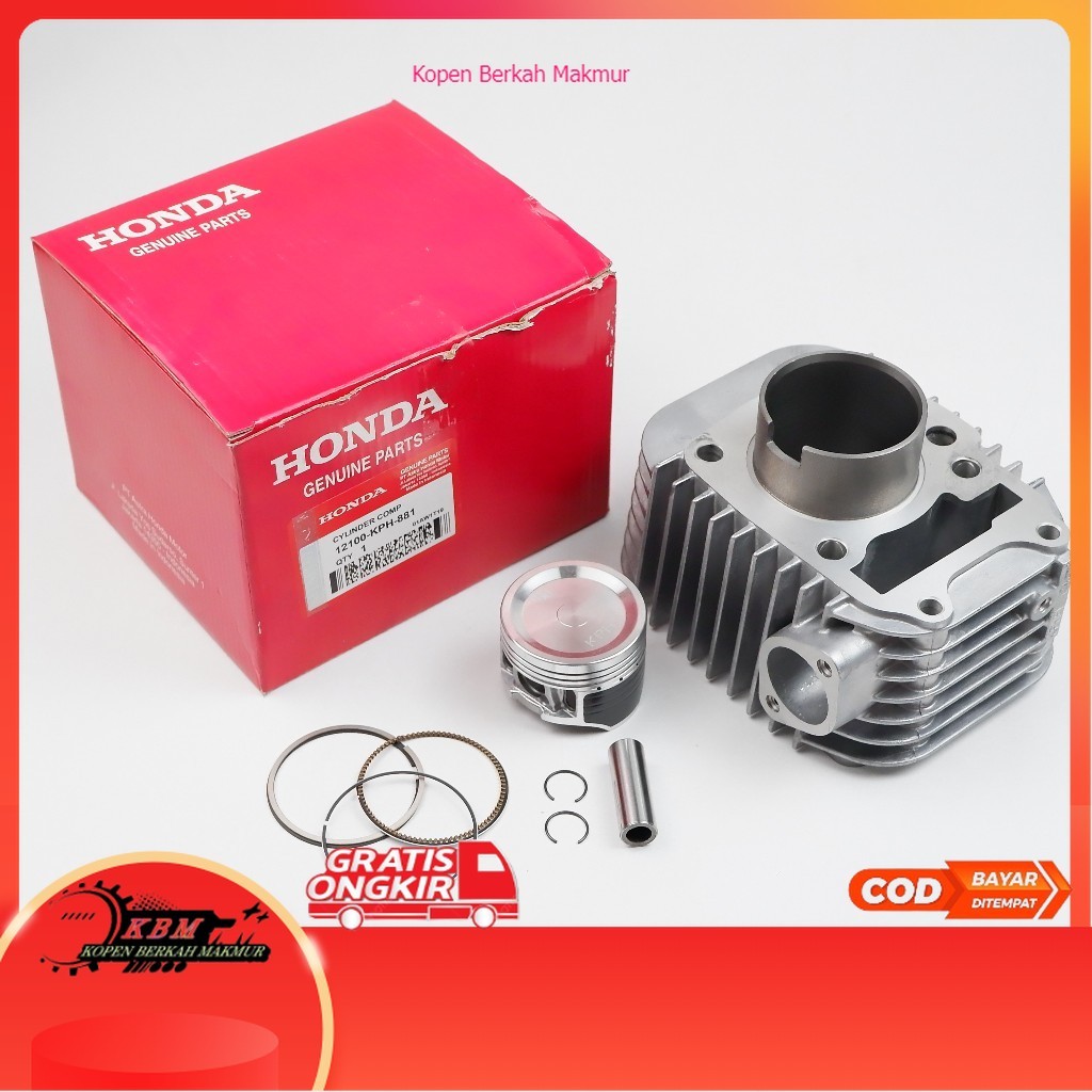 Blok Seher supra x 125 karisma Kirana KPH Sparepart Motor Original