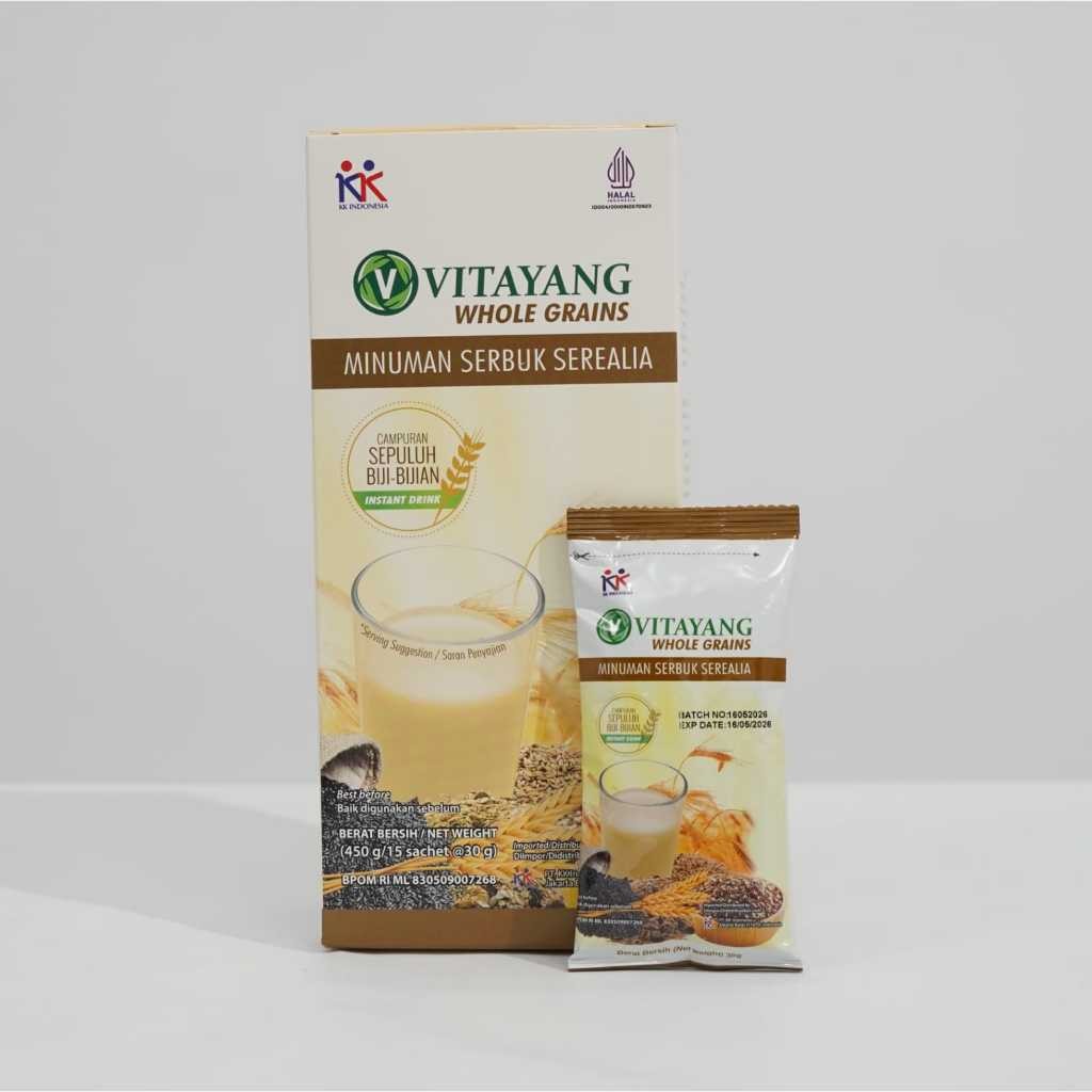

Vitayang Whole Grains Sereal Efektif untuk Menurunkan Diabetes