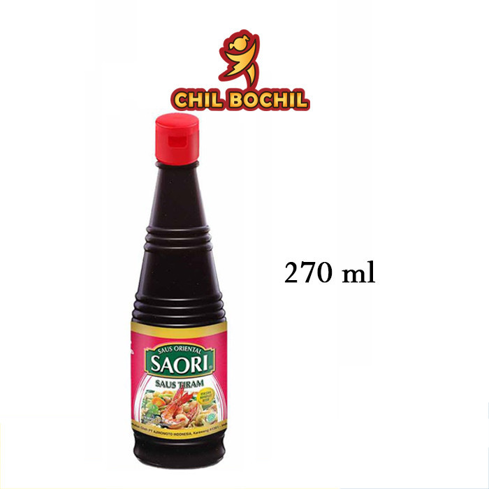 

SAORI SAUS TIRAM 270ML BOTOL - SAORI SAUS TERIYAKI 270ML BOTOL - CHIL BOCHIL