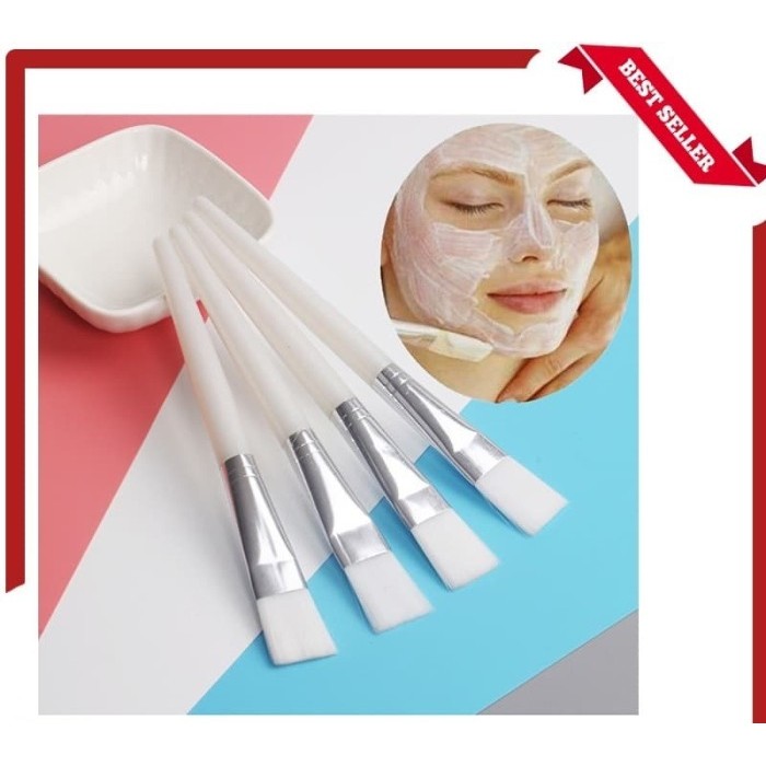 

Kuas Masker Wajah Putih Mask Make Up Facial Brush Kuas Lukis Cat Kecil