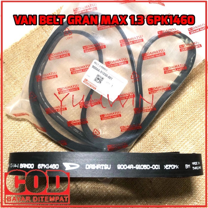 VAN BELT GRAN MAX 1.3 - TALI KIPAS GRAN GRAND MAX - FAN BELT 6PK1460