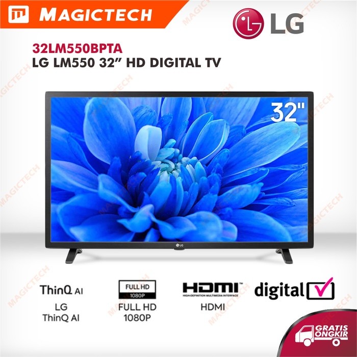 TV LED LG 32 INCH / 32" 32LM550BPTA / 32LM550 FULL HD DIGITAL TV