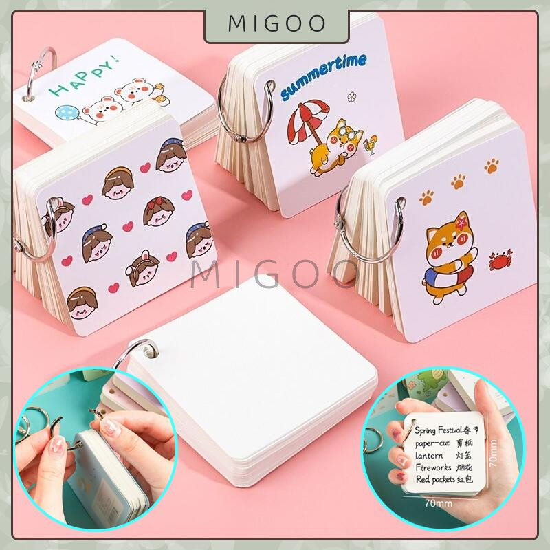 

Loose Leaf Book / Notebook / Memo Hamster Dino Sticky Note Lucu