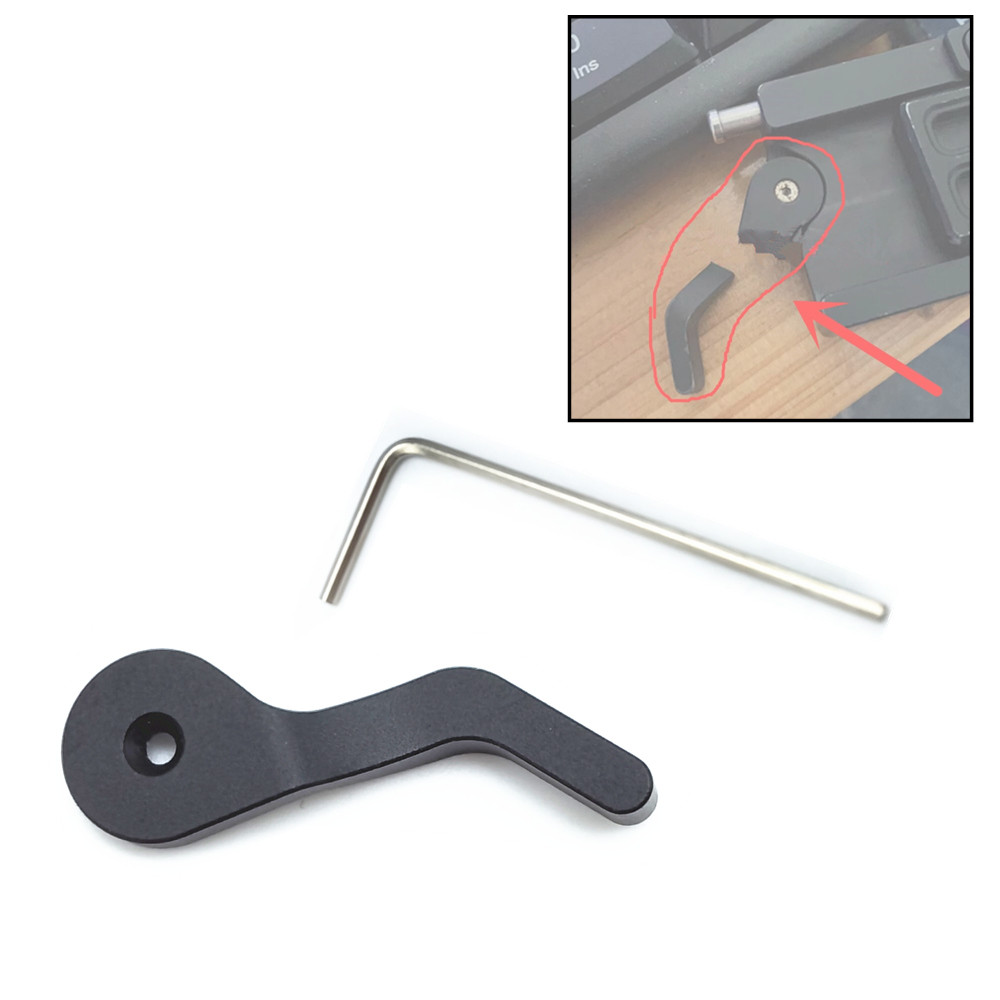 Bekas Kamera Quick Release Plate Lever Button Repair Parts untuk ZHIYUN WEEBILL-S WEEBILL S Weebills