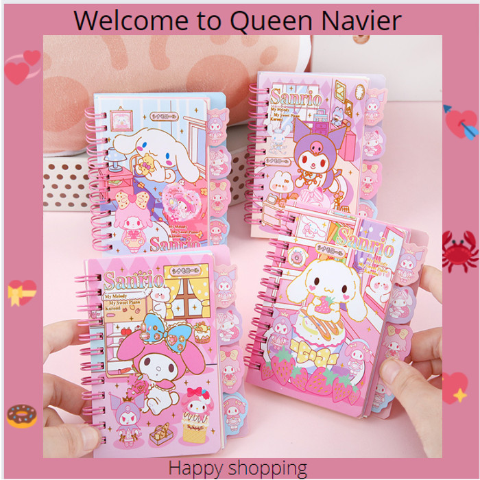 

QN - Notebook Sanrio book Coil girls karakter hand book