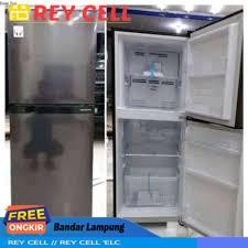 Toshiba Kulkas 2 Pintu Big Freezer Japan Quality 180 Liter GRB22ISP