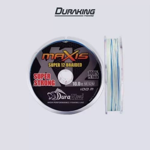 Senar Pancing Benang Connecting Multicolour PE Duraking Maxis X12100 Meter PE 3