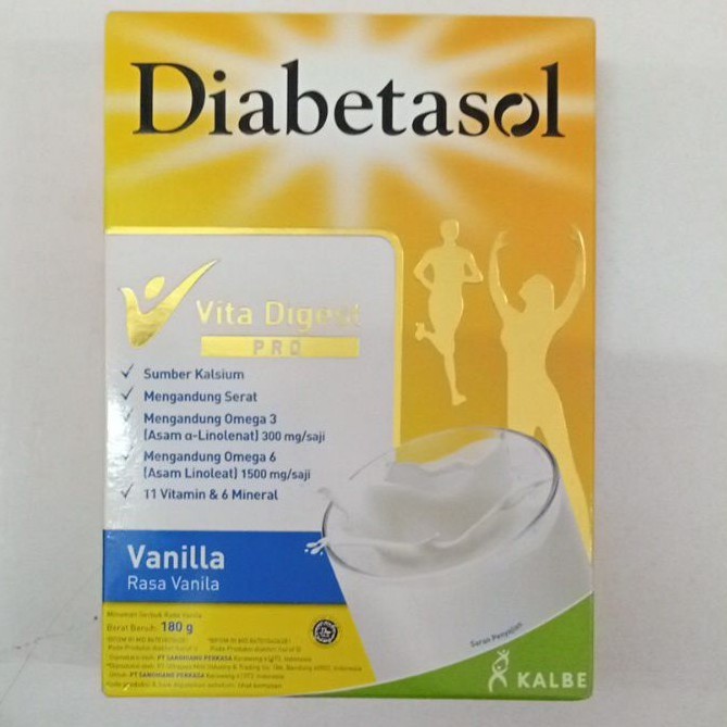 

Diabetasol Vanilla 180 Gram