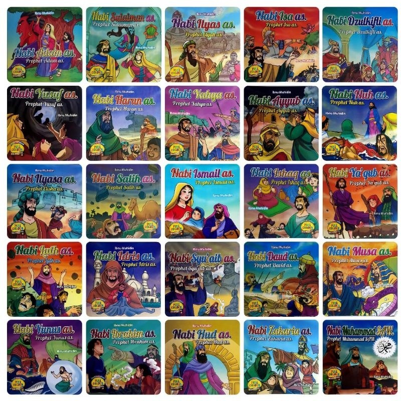 

Buku Cerita Anak Seri Nabi 2 bahasa full warna ( Indonesia & Inggris 1 pcs )