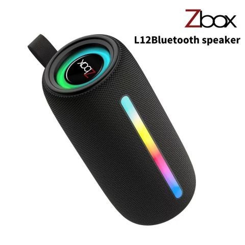 Speaker Bluethooth ZBOX L12 LED | Original Zbox | Suara SuperBass Stereo Original Bergaransi Resmi