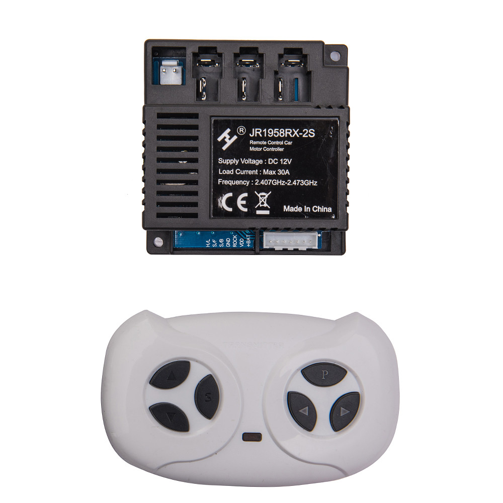 JR1958RX-2S 12V  2.4G Bluetooth Remote Control and Receiver  (Optional) for Kids Powered Ride on Car