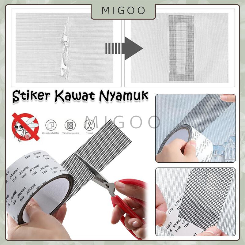 

Lakban Tambalan Penutup Kawat Nyamuk Berlubang / Lakban Tape Penambal Kawat Nyamuk