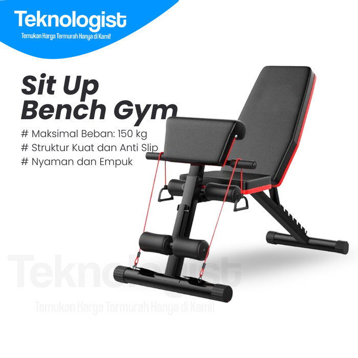 Sit Up Bench Gym Kursi Gym Iron Bench Press Foldable Dumbbell Sit Up Exercise