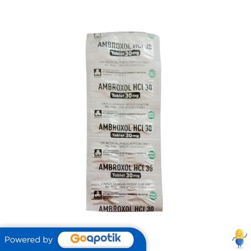 Ambroxol Promed 30 Mg Strip 10 Tablet