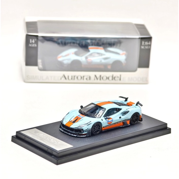 Aurora Model Ferrari F8XX Tributo Mansory GULF Racing Limited Edition