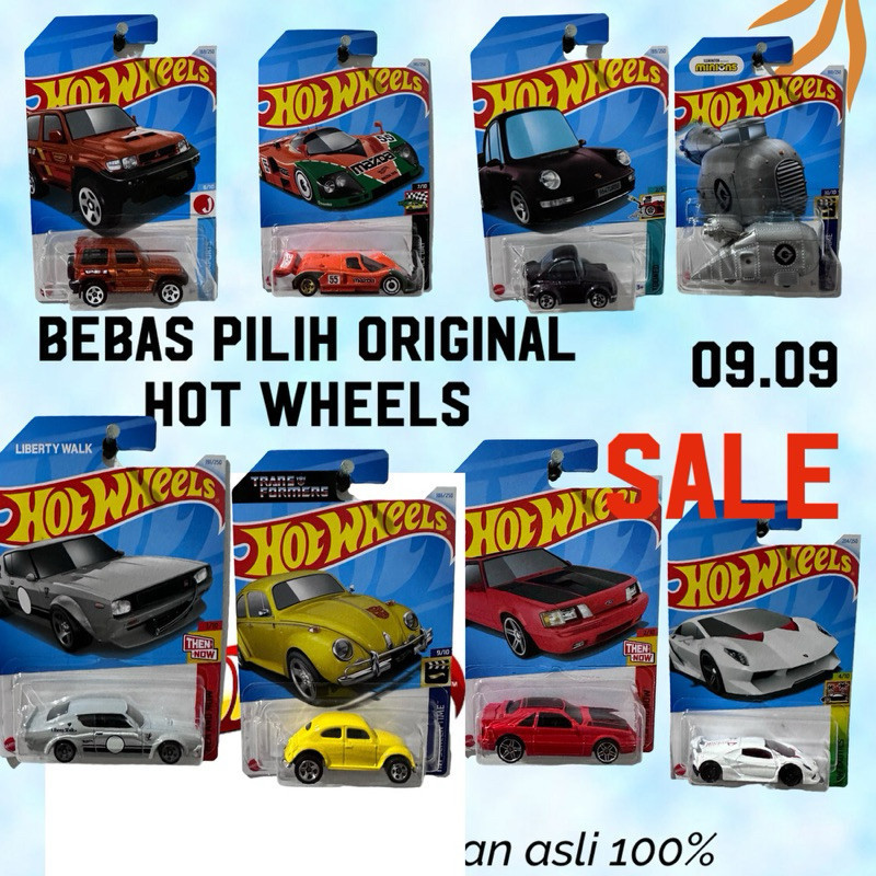 JAKARTA Hot Wheels murah lot Baru diecast Bisa pilih original mattel REAL CAR 2024