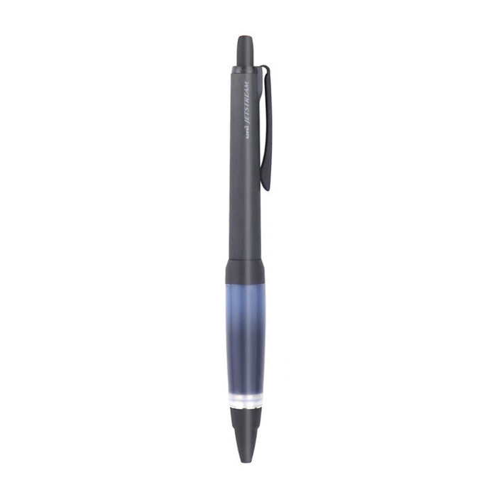

Thos Uni Jetstream Alpha Gel Grip Ballpoint Ink Pen 0.7mm Comfort Writing - Black