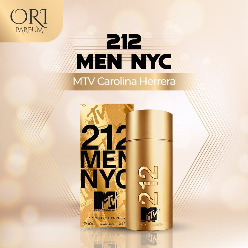 212 NYC MEN MTV Gold Original ASLI