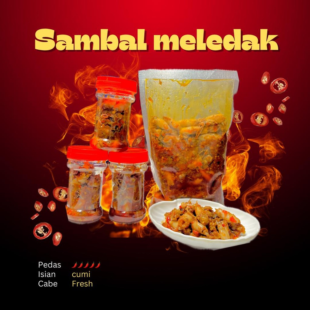 

Sambal Baby Cumi Kemasan 500 gr gram Dapoer Sambal