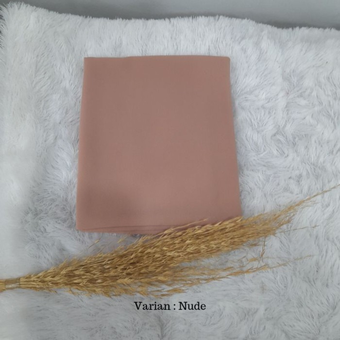 ✨TERLARIS✨ -Syma pashmina instan 2 in 1 (with inner) - NAVY