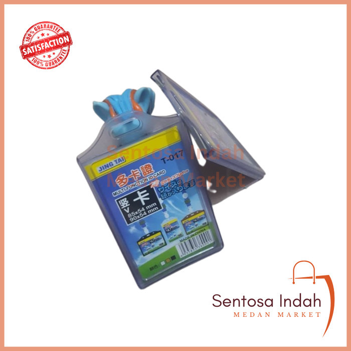 

Plastik ID Card / Name Tag Holder 1 Pcs