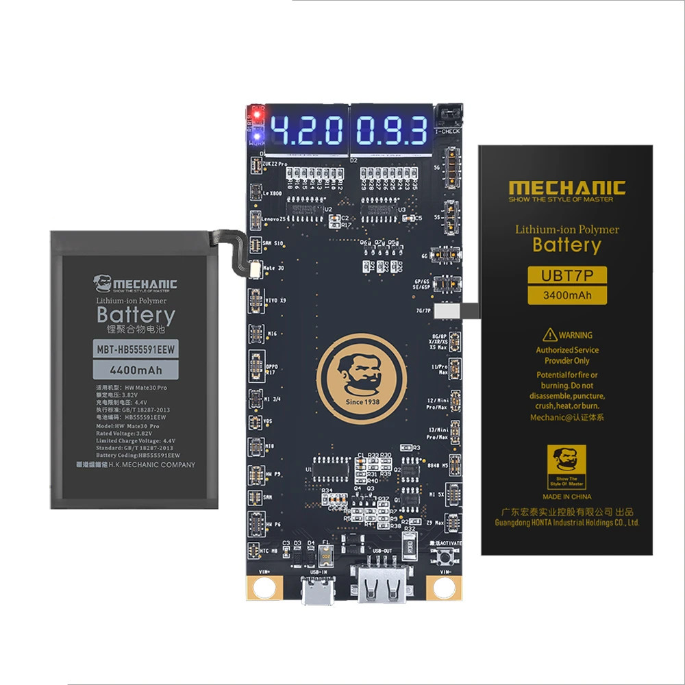 Battery Active Panel Fast Charge Detection Board For iPhone 5-13 Pro Max   Android Phone  Activation