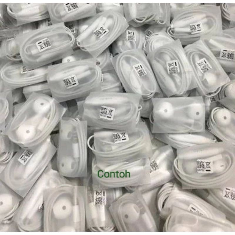 HF/ Headset Heandfree Samsung Original Copotan Hp Stereo Music+Mic -BC88