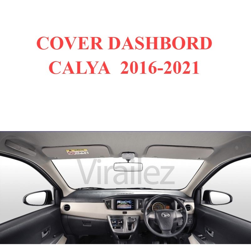 Alas Dashboard Hiasan Dasbor Mobil Calya Cover Dasbor Calya 2016-2021 Cover Anti Panas dan Debu