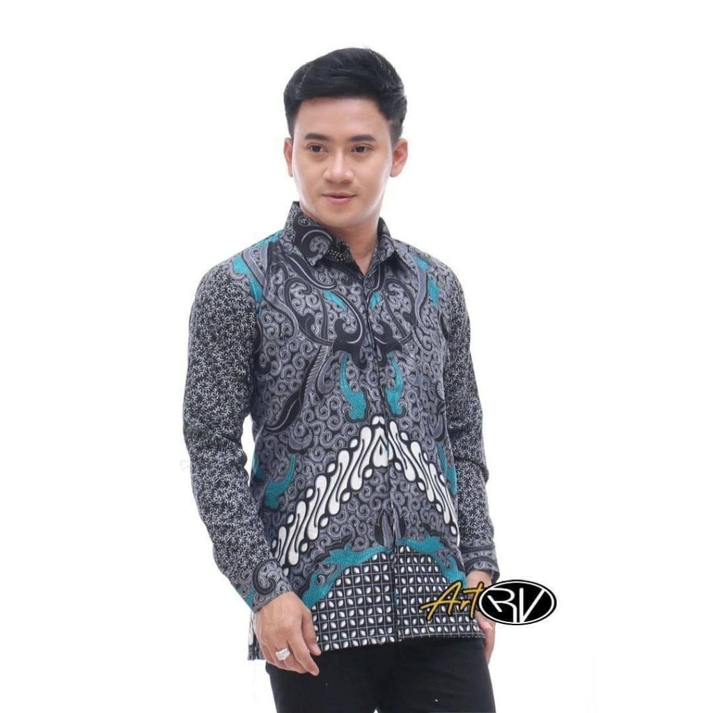 Kemeja Batik Lengan Panjang Motif Pekalongan - Elegan dan Mewah