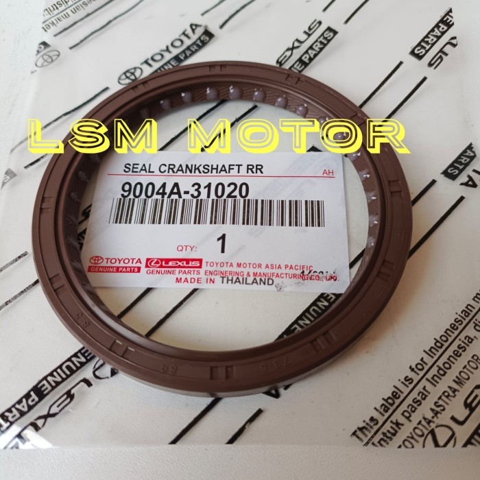 promo Oil seal oil seal crankshaft belakang Avanza rush terios grandmax agya murah