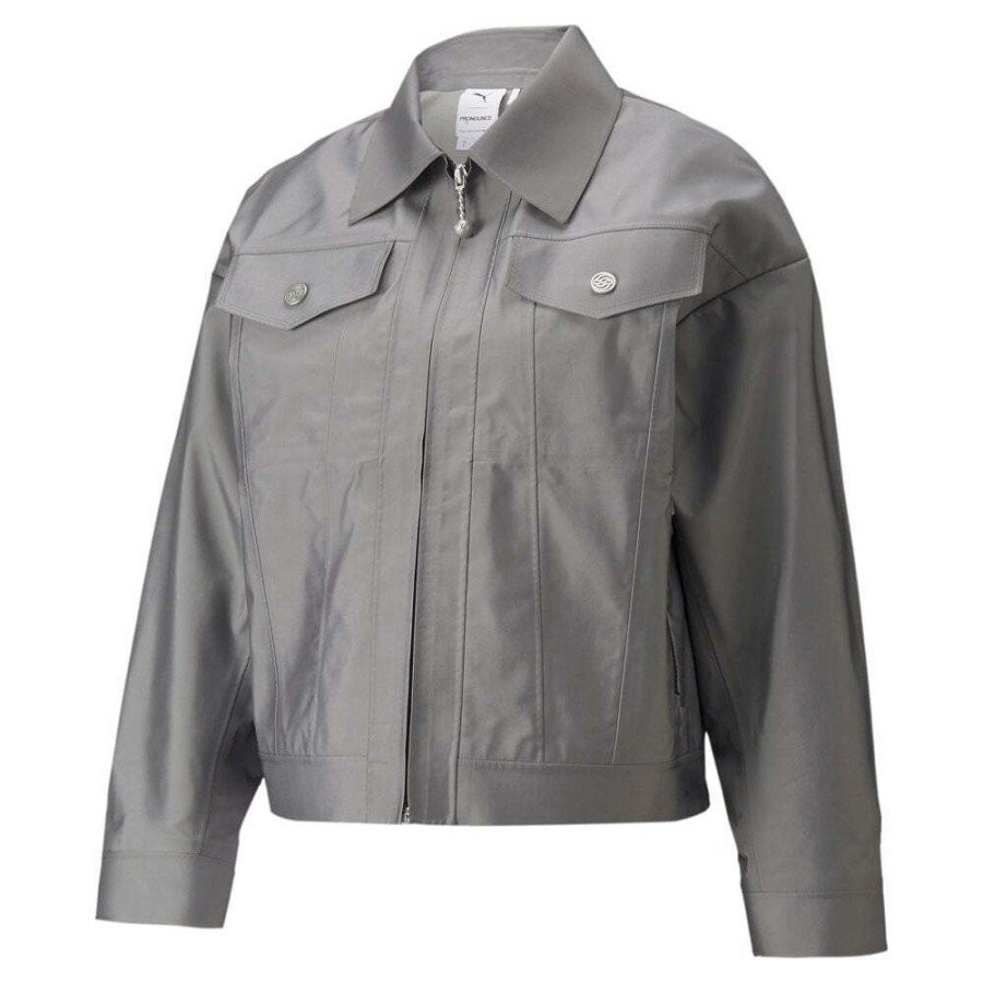 Jaket Wanita PUMA x PRONOUNCE W Jacket Puma Silver 534038 76