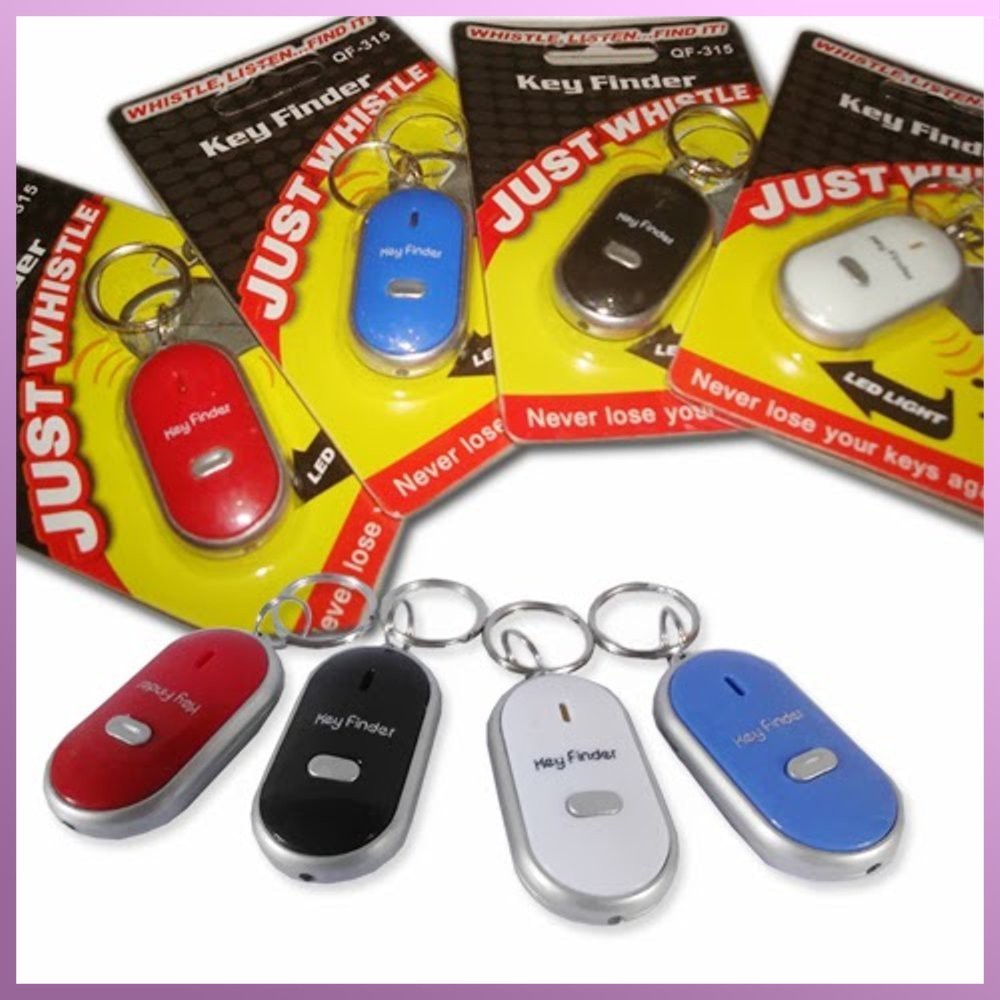 GANTUNGAN KUNCI SIUL KEY FINDER WHISTLE KEY FINDER ON OFF / GANTUNGAN KUNCI SIUL