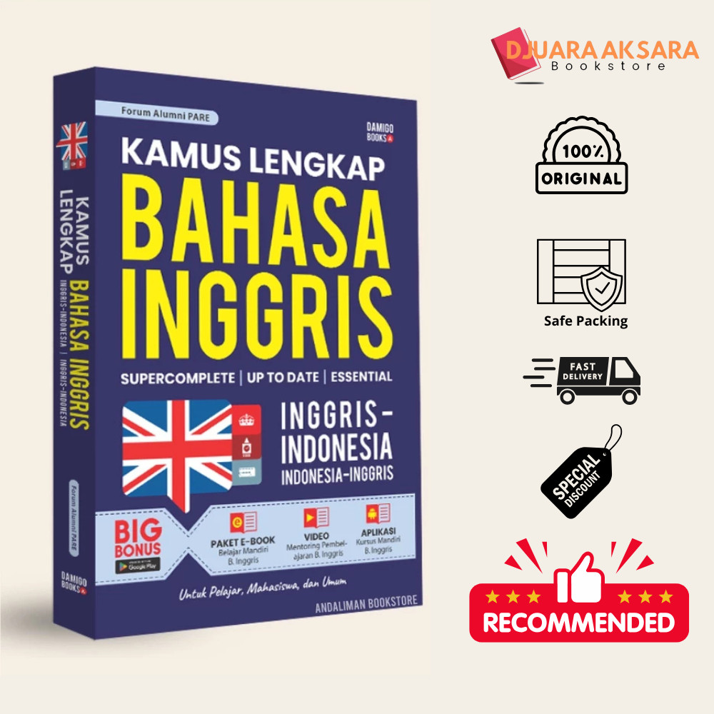 Kamus bahasa inggris - Kamus Lengkap Bahasa Inggris