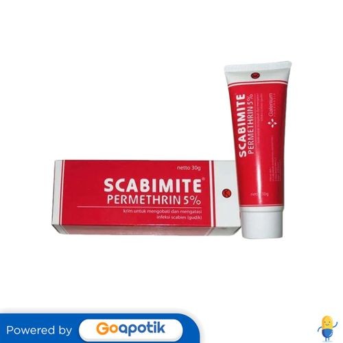 Scabimite Cream Isi 30 Gram Tube