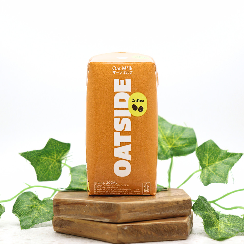 

200ml Mini Straw Coffee Oat Milk - Oatside