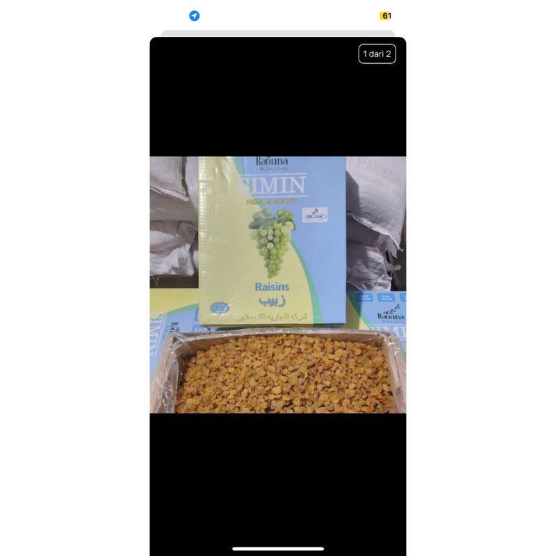 

Kismis Simin / Kismis Mutiara / Kismis Golden Manis