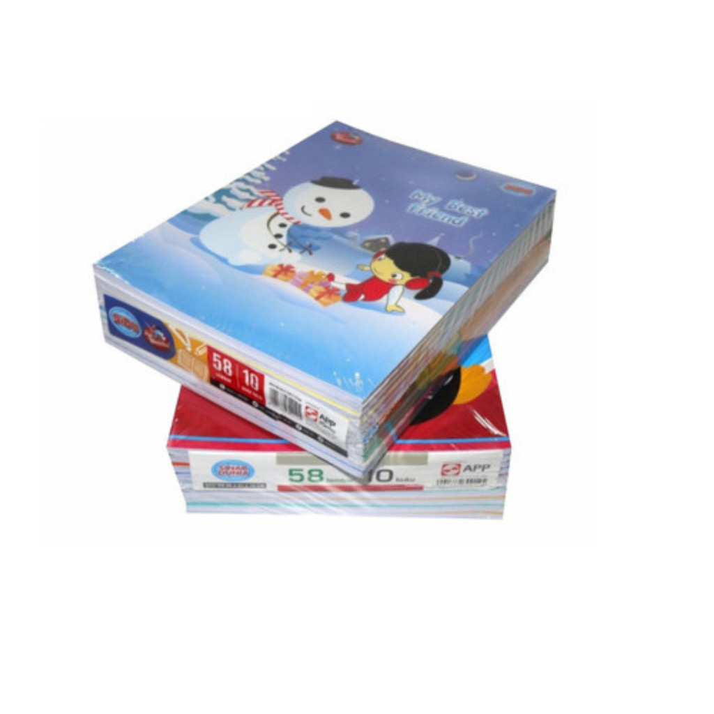 

JAMIN MURAH !!!Buku Tulis SiDU 58 / 1 Pak (10 buku) / Buku Bergaris / Duta Gemilang(BISA LANGSUNG ORDER)