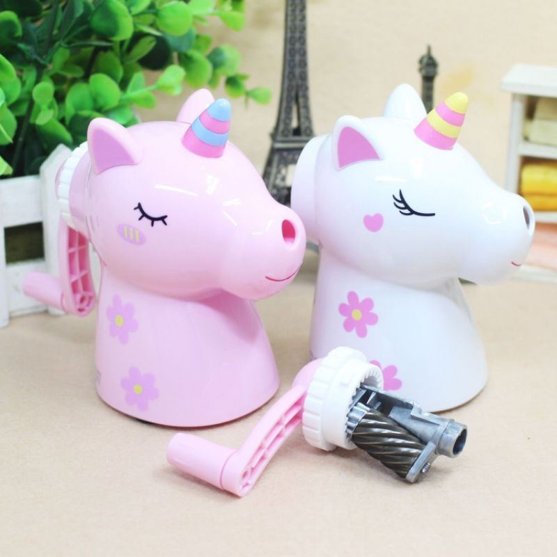 

Dalingshop Serutan Meja Rautan Pensil Putar UNICORN KUROMI dan Mobil Duduk Meja