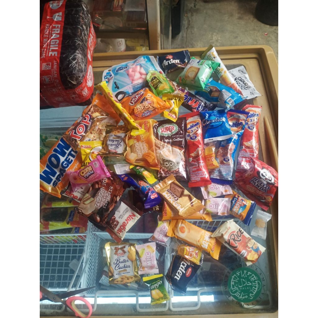 

New POUCH MISTERI 15 + 3 POUCH + GAGA PACKANPremium