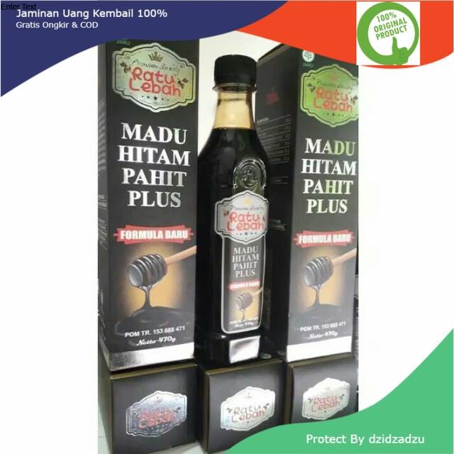 Madu Hitam Pahit Propolis Ratu Lebah